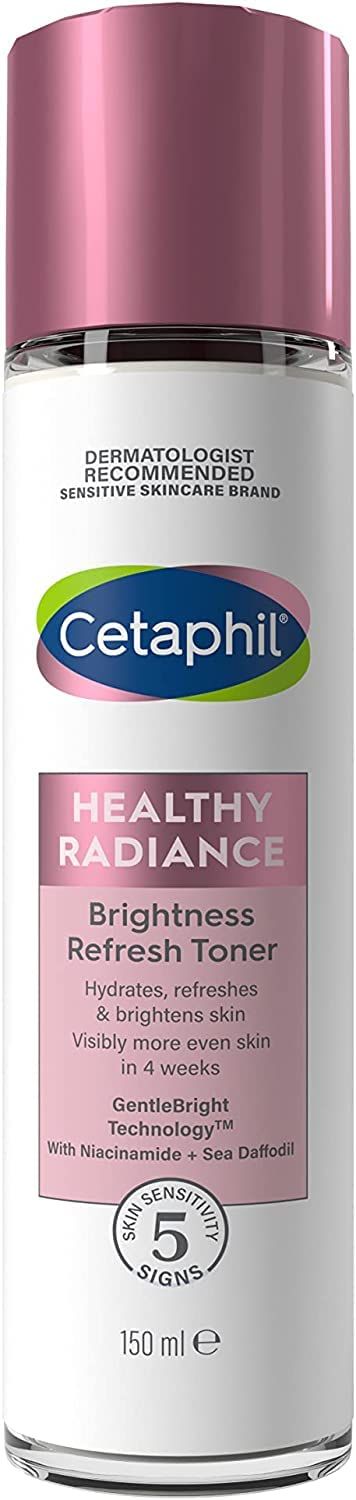 Cetaphil Healthy Radiance Brightness Refresh Face Toner, 150ml, for Hyperpigmentation, with Niacinamide