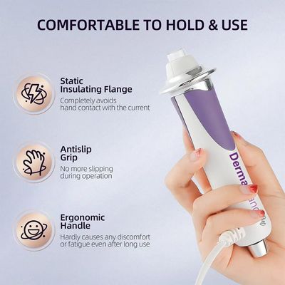 DermaVitl - Facial Wand - Derma Wand Pro Portable Handheld Skin Therapy Wand Machine Argon/Neon - Anti-Aging,