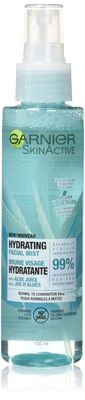 Garnier Aloe Hydrating Facial Mist Facial Treatments 4.4fl oz, pack of 1