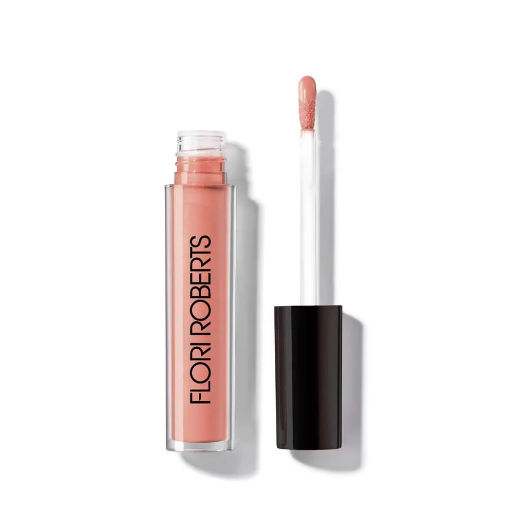 Flori Roberts Luscious Lip Lacquer, Vibrant Lip Gloss Makeup for Women of Color or Deeper Skin Tones, Non-Sticky, Long Wear High Shine Finish