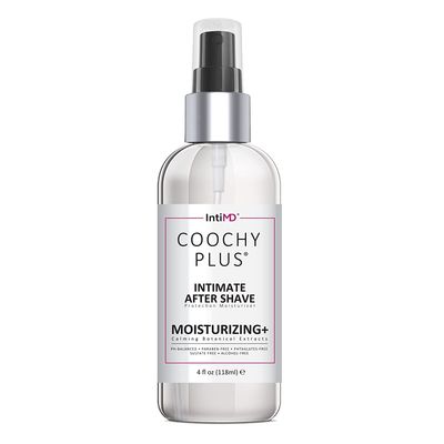 COOCHY Intimate After Shave Protection Moisturizer Plus By IntiMD: Delicate Soothing Mist For The Pubic Area &amp; Armpits - Antioxidant Formula For Razor Burns, Itchiness &amp; Ingrown Hairs