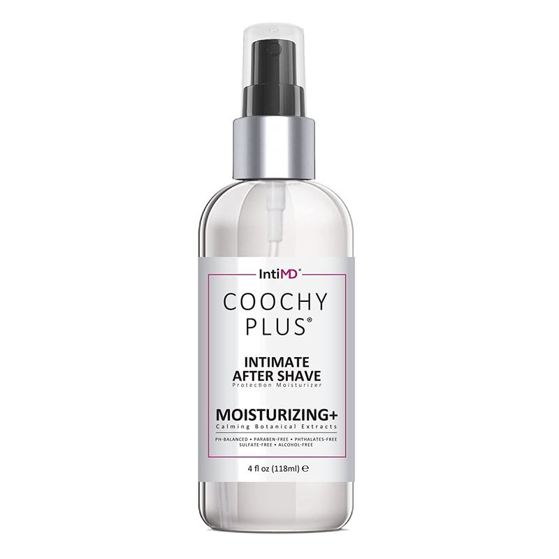 COOCHY Intimate After Shave Protection Moisturizer Plus By IntiMD: Delicate Soothing Mist For The Pubic Area &amp; Armpits - Antioxidant Formula For Razor Burns, Itchiness &amp; Ingrown Hairs