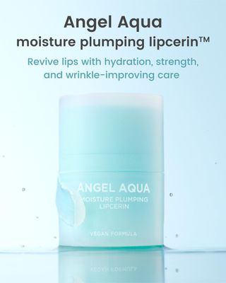 BEYOND Plumping Lipcerin (0.5fl oz) - Dewy Hydrating Lip Care Balm. Overnight Sleeping Mask for Dry, Chapped Lips. Vegan Formula with Collagen, Hyaluronic Acid, Peptides. Stocking Stuffers