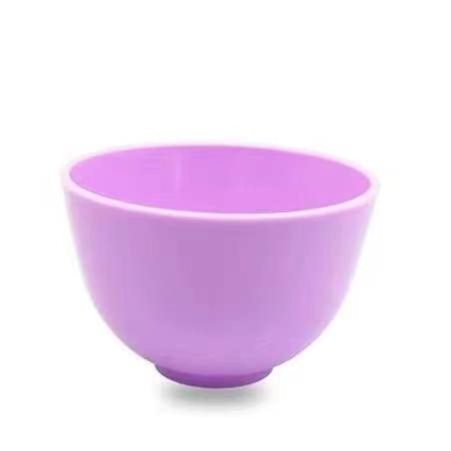 Art&amp;Beauty 2PCS Silicone Mixing Bowls Reusable Prep and Serve Bowls Condiment Bowls Facial Mask Bowl for Skincare, DIY Craft, Mixing Facial Mask, Resin, Acrylic Painting, Holding Ingredient(Purple)