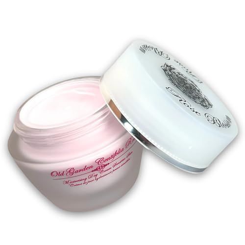 ECOCERT Certified Rose Blossom- Centifolia Rose Moisturizing Day Cream-50ml | Tested for Sensitive Skin | Luxurious, Hydrating, Soothing, Face Cream with Hydrolyzed Silk, Salicyclic Acid, Shea Butter