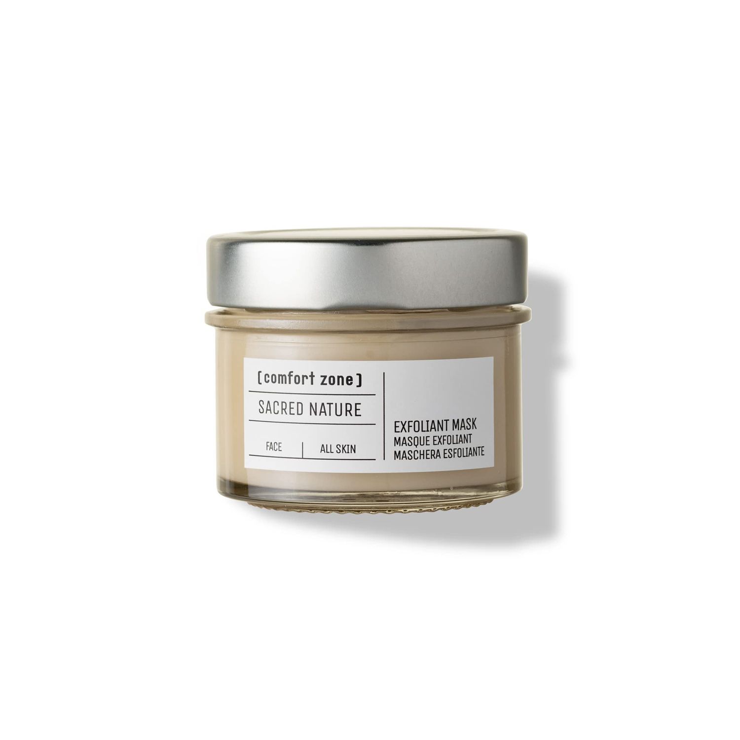 [comfort zone] Sacred Nature Exfoliant Mask, Fragrance-free, 4.2 Ounce
