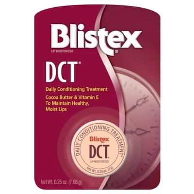 Blistex DCT Daily Conditioning Treatment, 0.25 Ounce (Pack of 12) - Lip Moisturizer with Vitamin E, Soften &amp; Smooth Lips Surface Daily Lip Care Product, Works in All Climates