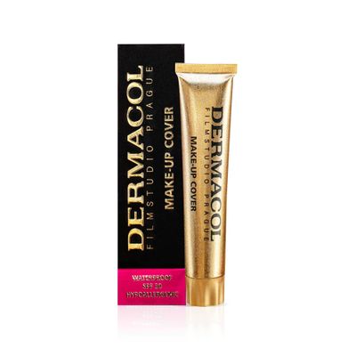 Dermacol - Full Coverage Foundation, Liquid Makeup Matte Foundation with SPF 30, Waterproof Foundation for Oily Skin, Acne, &amp; Under Eye Bags, Long-Lasting Makeup Products, 30g, Shade 229