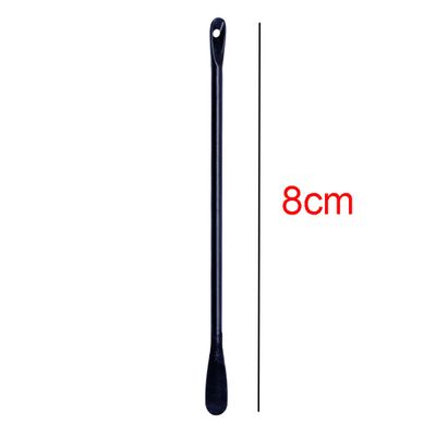 200 Disposable Plastic Blackhead Remover Tool Double Headed Cotton Swabs Stick Blackhead Extractor Removal Stick Pimple Popper Tool Beauty Tool, Black