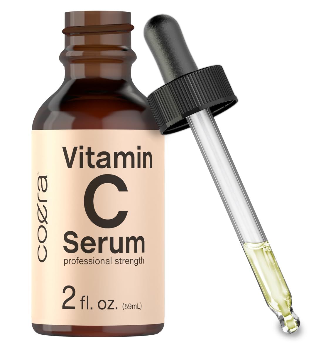 Coera Vitamin C Serum for Face | 2 oz | Hydrating Serum for Dark Spots | Paraben &amp; SLS Free
