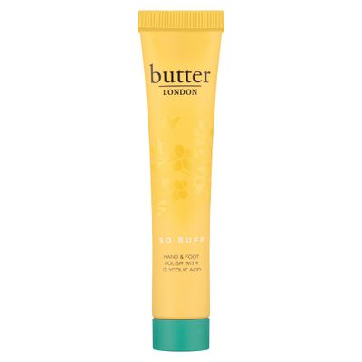 butter LONDON So Buff Hand and Foot Polish with Glycolic Acid, Gently Exfoliates to Remove Dead Skin, Antioxidant-Rich Ingredients, Cruelty, Paraben &amp; Mineral Oil Free