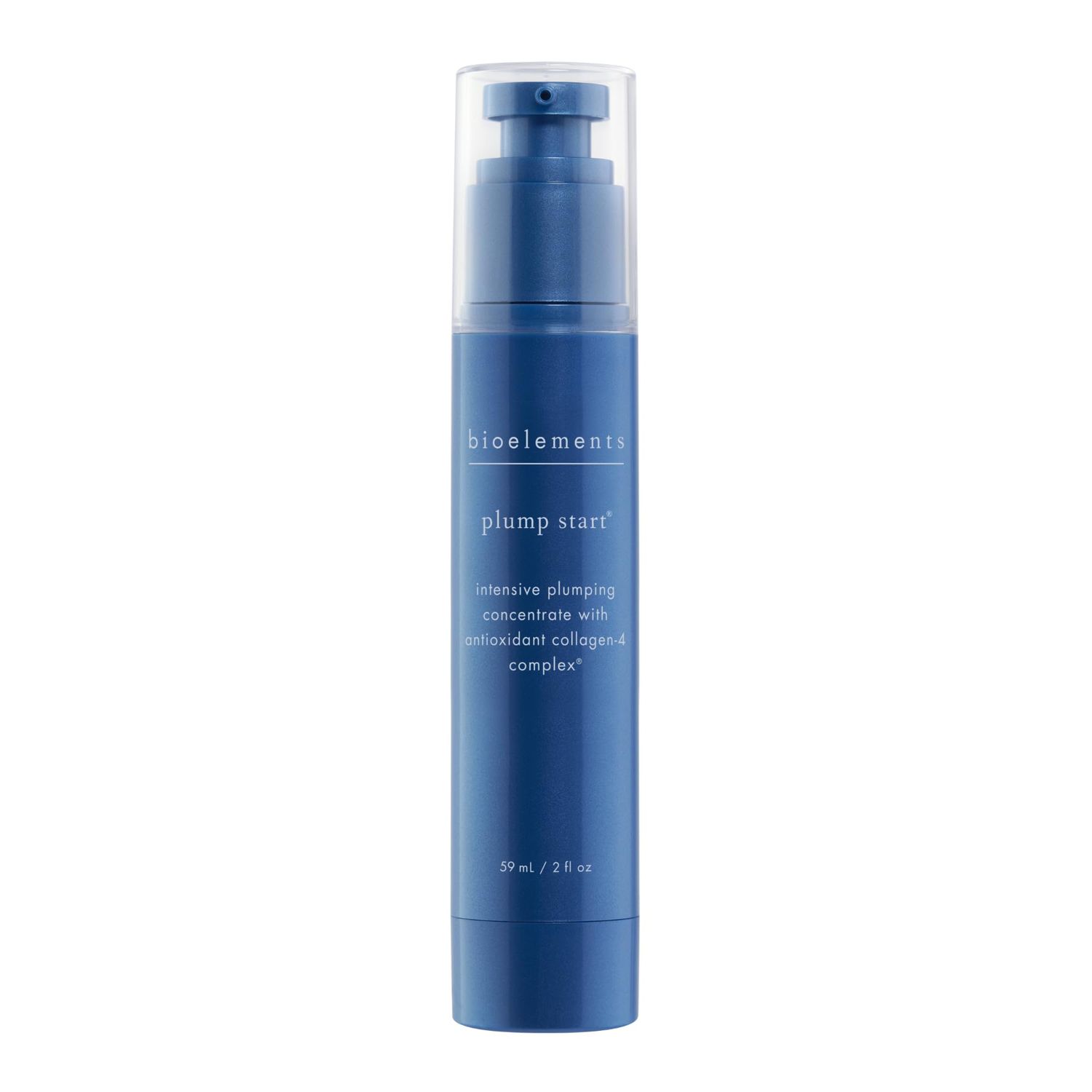 Bioelements Plump Start - 2 fl oz - Skin Plumping Serum to Improve Fullness &amp; Smooth Fine Lines - Includes Collagen-4 Complex - All Skin Types - Vegan, Gluten Free - Never Tested on Animals