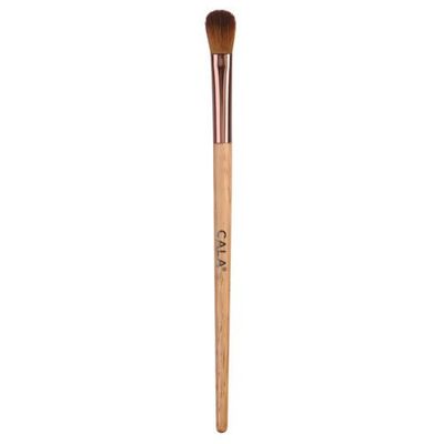 CALA. Natural Calla Makeup Brush Bamboo Blending Brush - Blends Eye Shadows - Creates Perfect Smoky Eye - Ergonomic Darkened Bamboo Handle - 1 Piece