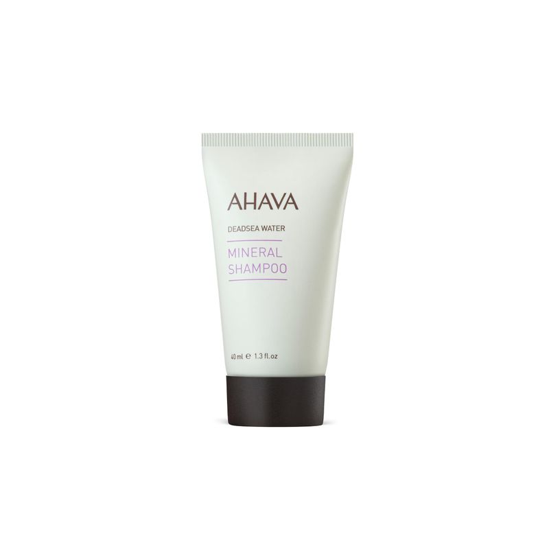 AHAVA Travel Kit - Includes Dead Sea Mineral Body Lotion 1.3 Fl.Oz, Mineral Shower Gel 1.3 Fl.Oz, Mineral Conditioner 1.3 Fl.Oz, Mineral Shampoo 1.3 Fl.Oz &amp; Mineral Mud Soap 1 Oz.