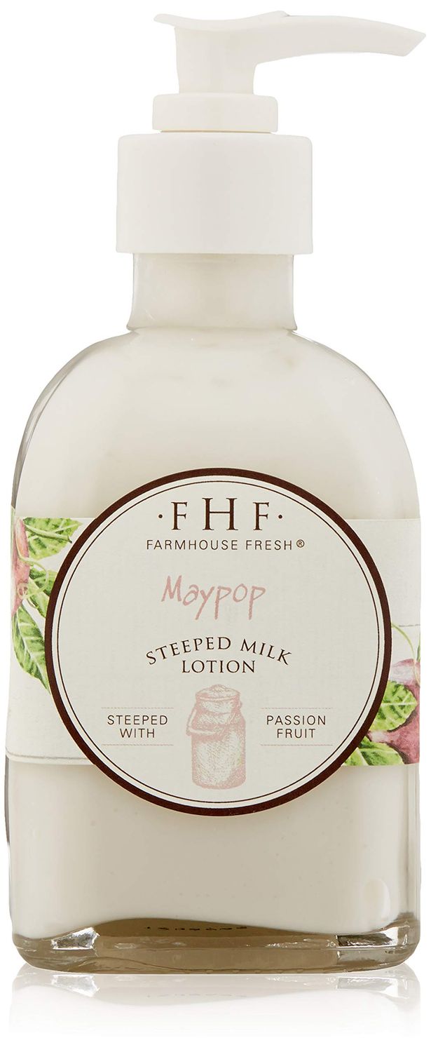 FarmHouse Fresh Maypop Steeped Milk Lotion, Passion Fruit, 8 Fl Oz