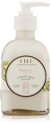 FarmHouse Fresh Maypop Steeped Milk Lotion, Passion Fruit, 8 Fl Oz