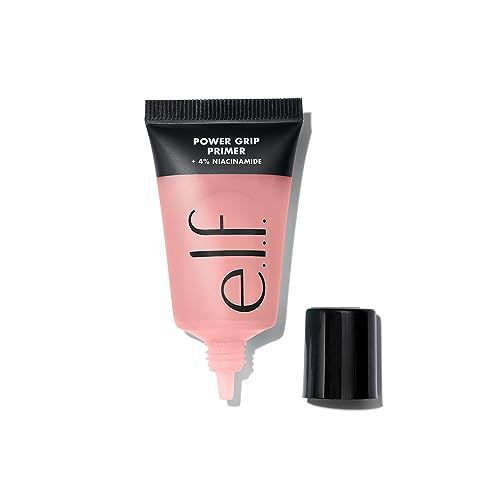 e.l.f. Power Grip Primer + 4% Niacinamide Mini, Gel-Based &amp; Hydrating Face Primer, Evens Skin &amp; Brightens, Grips Makeup, Vegan &amp; Cruelty-Free