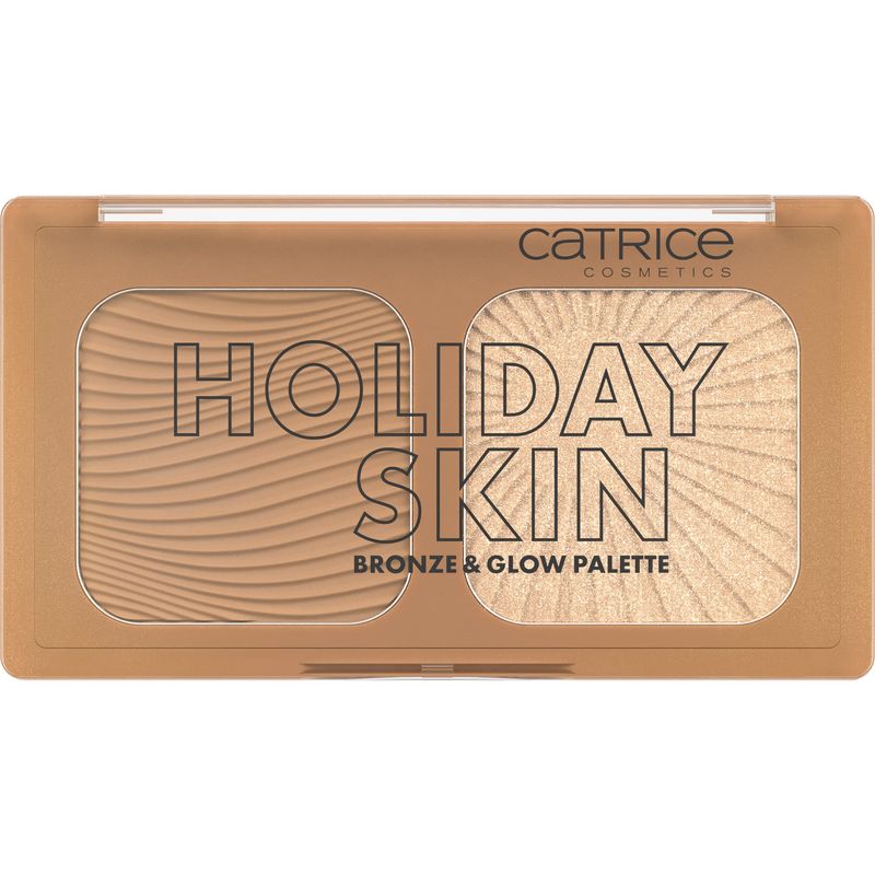Catrice | Holiday Skin Bronze &amp; Glow Palette | Bronzer &amp; Highlighter in One | For a Sunkissed Complexion | Vegan &amp; Cruelty Free