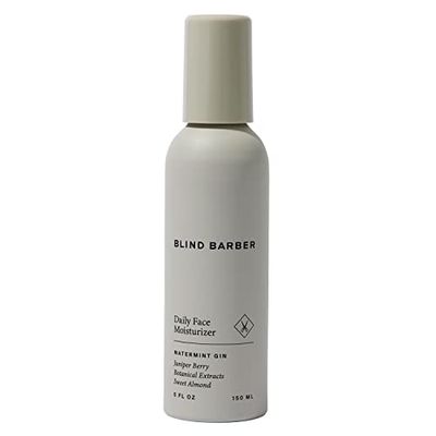 Blind Barber Daily Face Moisturizer - Daily Face Cream &amp; Aftershave Lotion for Dry Skin - Skincare for Men - Good for All Skin Types (5oz / 150ml)