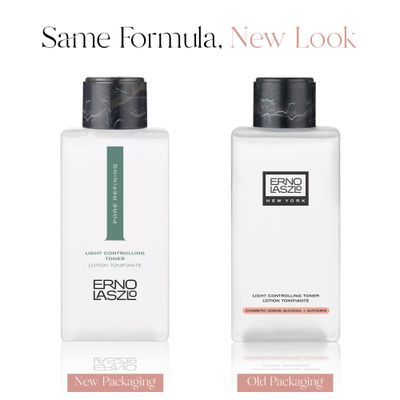 Erno Laszlo Light Controlling Toner | Exfoliating, Moisturizing &amp; Mattifying | Cosmetic Grade Astringent Reduces Shine | 6.8 Fl Oz