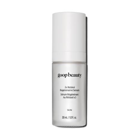 goop Beauty 3x Retinol Regenerative Serum | Face Serum to Reduce the Look of Deep Wrinkles, Pores, &amp; Texture | Retinoids, Ceramides, &amp; Niacinamide | 1 fl oz