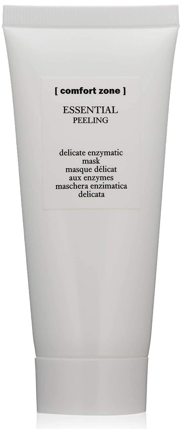 [ comfort zone ] Essential Peeling Delicate Enzymatic Mask, Eliminate Dead Skin Cells And Excess Sebum, Ideal For Sensitive Skin, 2.02 Fl. Oz.