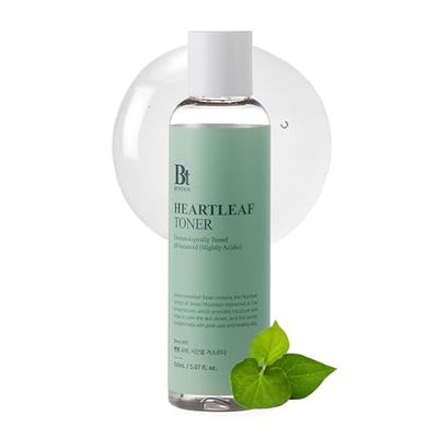 BENTON Heartleaf Toner for Face 5.07 fl. Oz. - Trouble Care, Pore Care - Hydrating and Skin Soothing Effect for All Skin Types - pH 5.5 Non-Irritating