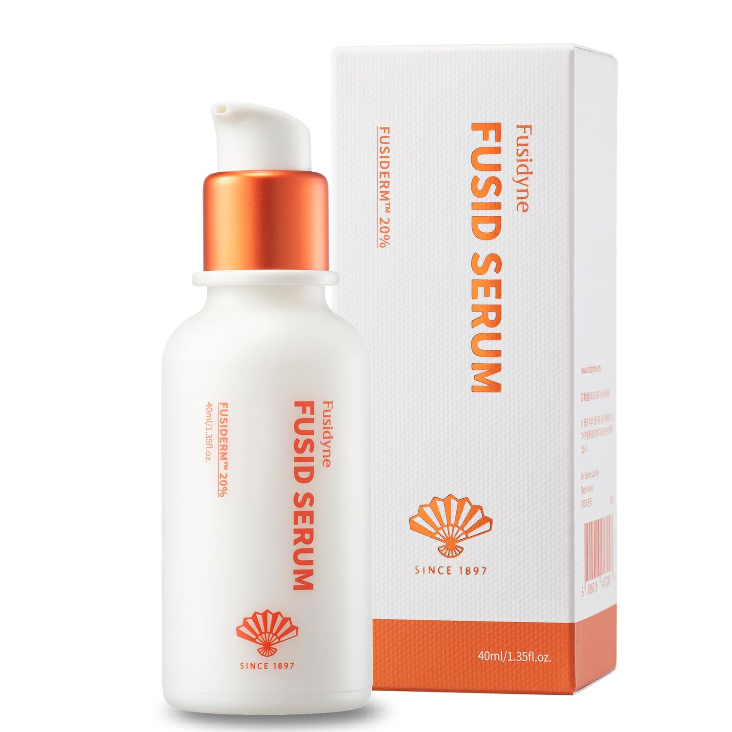 Fusidyne Fusid Serum (1.4fl oz) Valentines Day Gifts Serum for Face for Radiance. Dry &amp; Sensitive Skin. Korean Skin Care with Fusiderm, Peptides, Vitamin C.