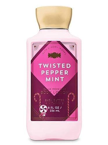 Bath &amp; Body Works Shea &amp; Vitamin E Lotion Twisted Peppermint 8oz