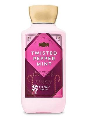Bath &amp; Body Works Shea &amp; Vitamin E Lotion Twisted Peppermint 8oz