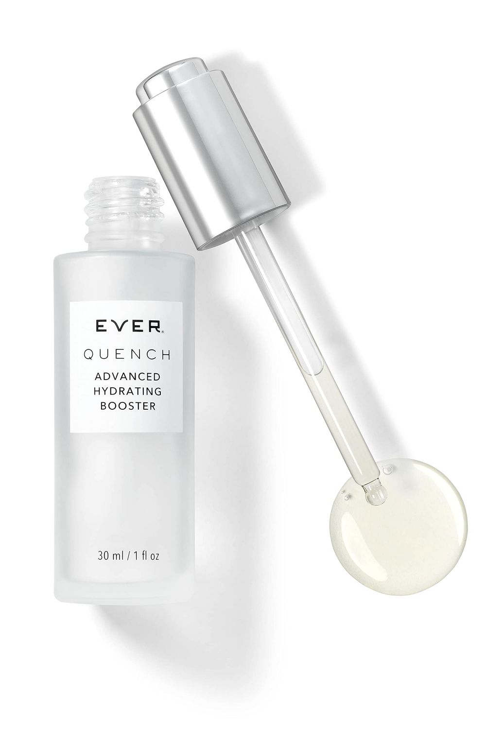 EVER Quench Advanced Hydrating Booster - Lightweight, Oil-Free Moisturizing Facial Serum Locks in Essential Hydration and Reduces Appearance of Fine Lines and Wrinkles 1 fl oz