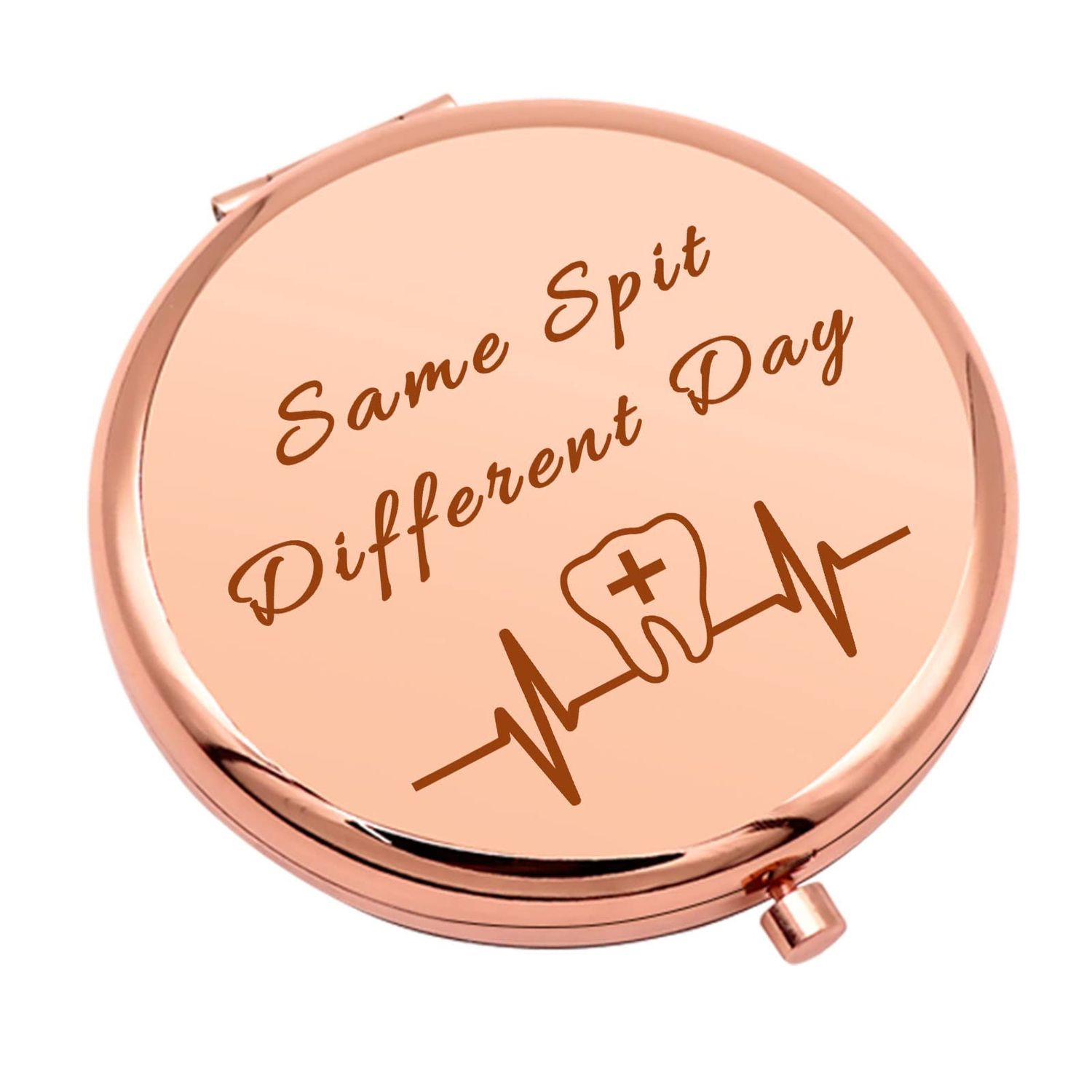 Dentist Gifts for Women Dental Hygienist Gift Compact Makeup Mirror for Dental Student Dental Assistant Gift Folding Makeup Mirror for Future Dentist Nurse Doctor Birthday Graduation Gifts