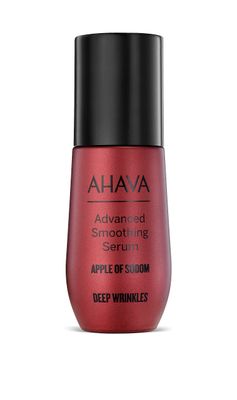AHAVA Apple of Sodom Advanced Smoothing Serum - Clinically proven anti-aging serum to combat deep wrinkles &amp; soften skin features, restore volume, with Osmoter, Shea &amp; ATPeptide, 1 Fl.Oz