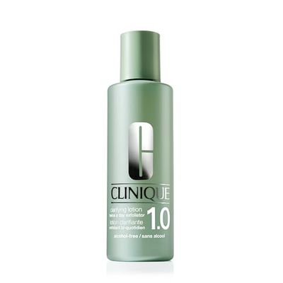 Clinique 3-Step Clarifying Lotion Face Exfoliator For Sensitive Skin | Alcohol Free, 13.5 Fl Oz