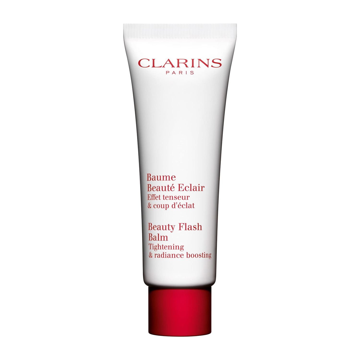 Clarins Beauty Flash Balm | 3-In-1 Hydrating 10-Minute Face Mask, Make-Up Primer, or Quick Pick Me Up Radiance Booster | Moisturizes, Brightens and Visibly Tightens | Non-Oily and Non-Comedogenic