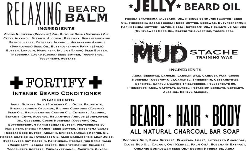 Bossman Complete Beard Kit - Men's Beard Oil Jelly, Fortify Shower Conditioner, Balm, Mustache Wax and Comb - Beard Softener, Growth, Care and Grooming Products Kit (Gold)