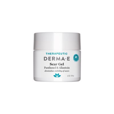 Derma E Scar Gel - Scar Treatment for Face - Hydrating Gel for Acne Scars, Burns &amp; Stretch Marks with Panthenol &amp; Allantoin, 2 oz