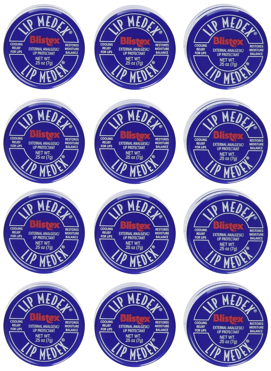 Blistex Lip Medex.25-Ounce (Pack of 12)