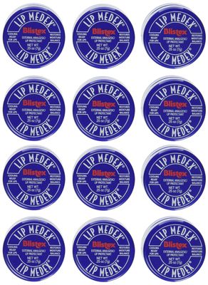 Blistex Lip Medex.25-Ounce (Pack of 12)