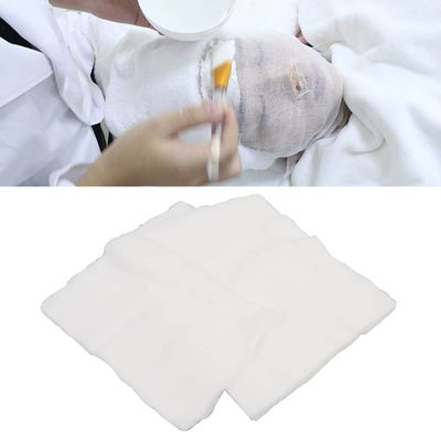Gauze Skin Care, 100Pcs Gauze Mask Facial Masks Soft Spa Gauze Face Rest Facial Mask Skin Care Facial Paper Sheet Massage Gauze for Home Salon Diy Mask Mask Gauze Facial