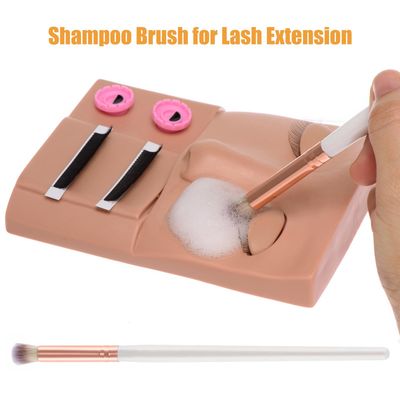 EKYSSO 20 PCS Lash Brushes for Cleansing, Lash Shampoo Brush, Eyelash Cleansing Brush for Lash Extensions, Lashes Supplies, Eyelash Extension Cleaning Brushes, Lash Wash Cleaner Brush Kits