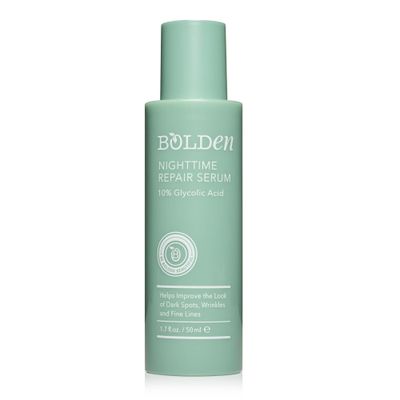 Bolden Nighttime Repair Serum | Facial Serum for Dark Spots and Discoloration | Ideal for Acne-Prone &amp; Melanin-Rich Skin | 1.7 Fl Oz