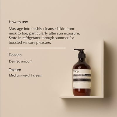 Aesop Rind Concentrate Body Balm | Softens and Smooths The Skin | Uplifting Citrus Aroma and Nourishing Nut Oil Extracts | 16.4 oz