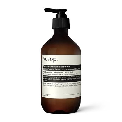 Aesop Rind Concentrate Body Balm | Softens and Smooths The Skin | Uplifting Citrus Aroma and Nourishing Nut Oil Extracts | 16.4 oz