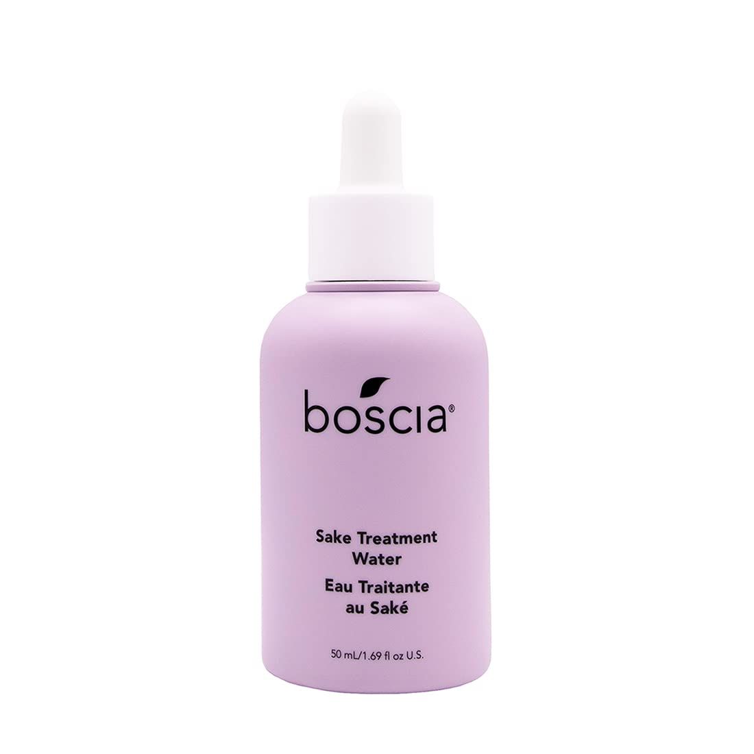 boscia Sake Treatment Water, Vegan, Cruelty-Free, Natural and Clean Skincare, Vitamin B3 &amp; Rice Ferment Facial Serum for Hydration, Clear, 1.69 Fl Oz