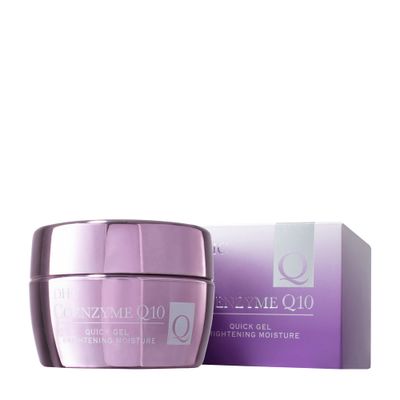 DHC CoQ10 Quick Gel Brightening Moisture, All-in-one Moisturizer, Antioxidants, Hydrating, Collagen-boosting, Fragrance and colorant free, Ideal for all skin types, 3.3 fl. oz.