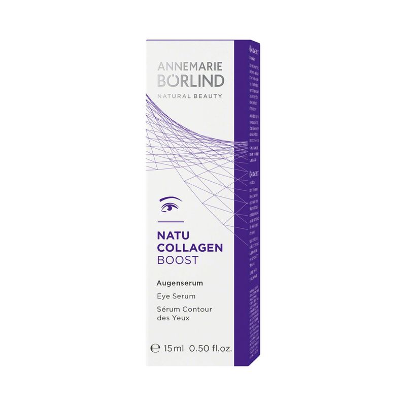 ANNEMARIE BRLIND - NATU COLLAGEN Eye Serum - firming, refreshing and radiant eye care, with botanical collagen and plant-based protein, under eye serum, 0.50 Fl. Oz.