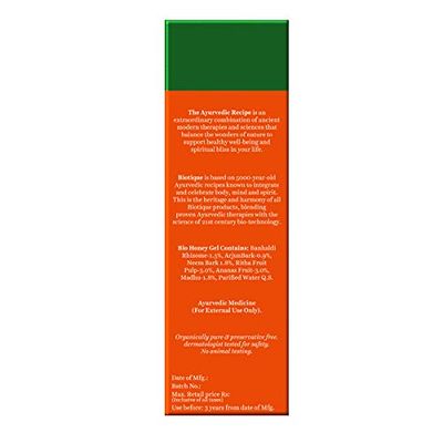 Biotique Bio Honey Gel Refreshing Foaming Face Cleanser, 120 ml/4.05Fl.Oz.