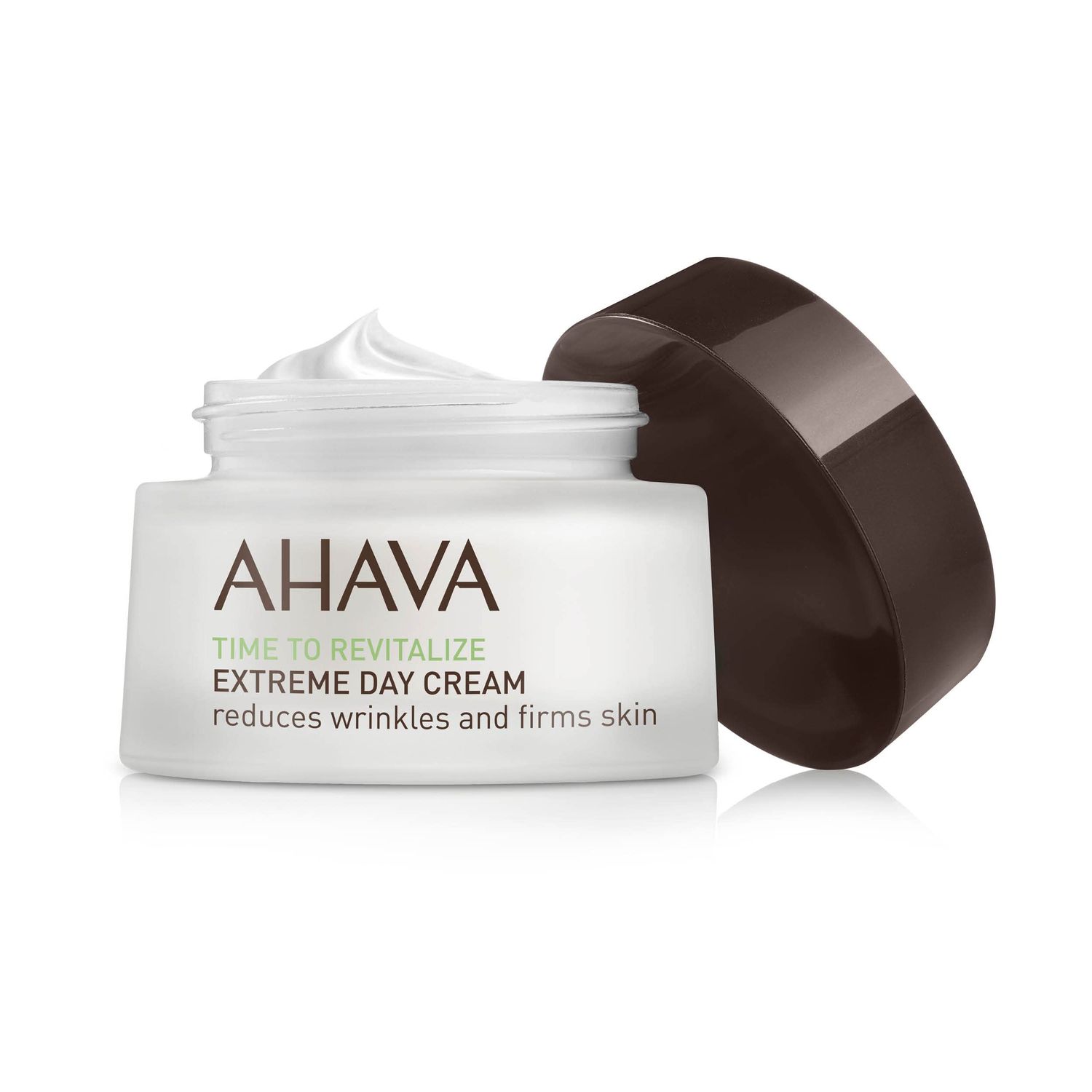 AHAVA Extreme Day Cream - Silky Soft, Reduces Wrinkles, Firms &amp; Strengthens Skin, Enriched with Patented Extreme Complex, Exclusive Dead Sea Osmoter, Peptides, Hyaluronic Acid &amp; Resveratrol 1.7 Fl.Oz