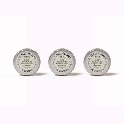 Dr. Hunters Lip Salve - All Natural Lip Balm And Moisturizer For Dry, Cracked And Chapped Lips - 0.55 Ounce (3 Pack)